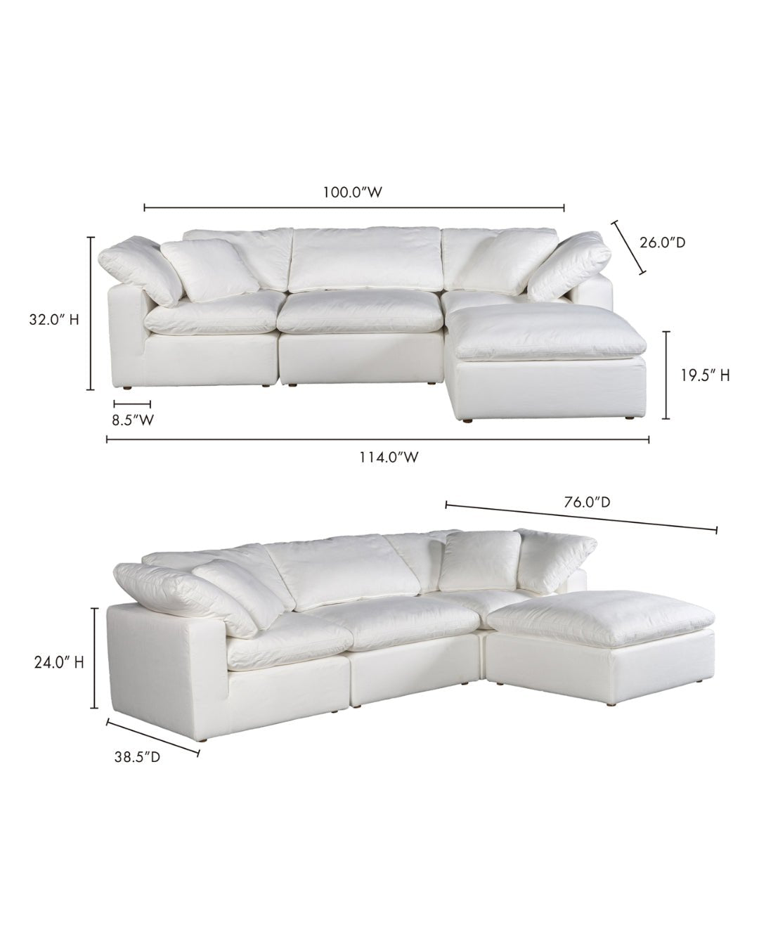 Jorian Lounge Sectional - Sectionals - Hello Norden