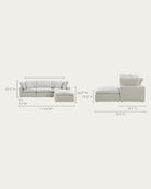 Jorian Lounge Sectional - Sectionals - Hello Norden
