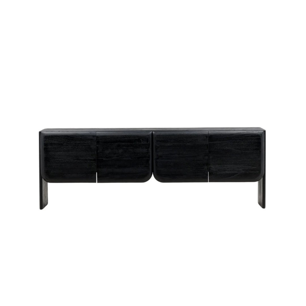 Kasper Curved Wood Sideboard - Consoles - Hello Norden