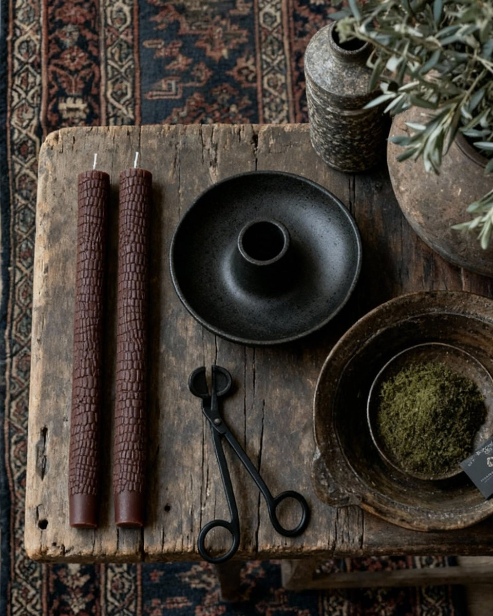 Kolbeinn Ceramic Taper Candle Holder