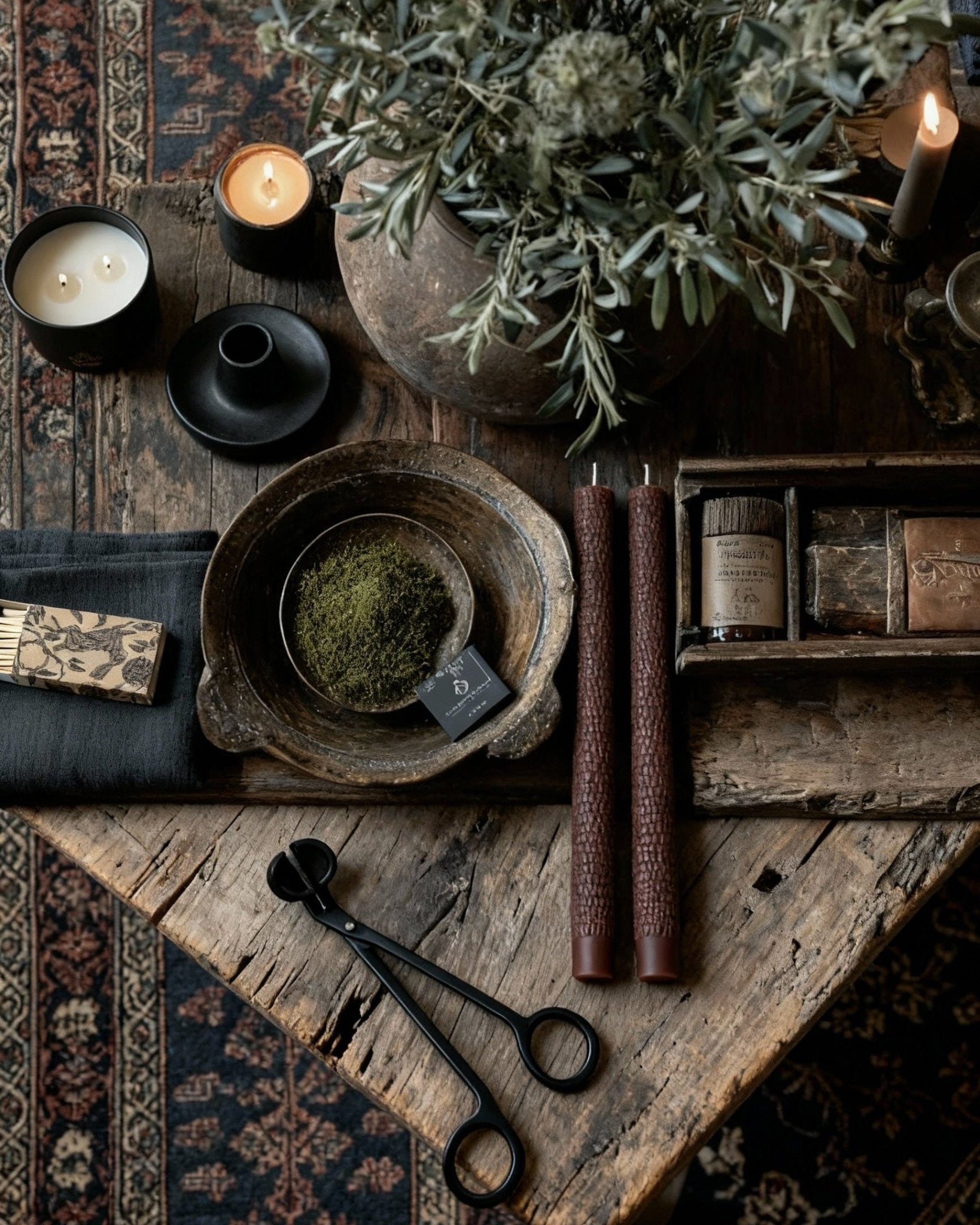 Kolbeinn Ceramic Taper Candle Holder - Candle Holders - Hello Norden