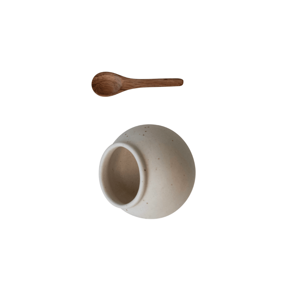 Lars Salt Cellar with Spoon - Salt Cellar - Hello Norden