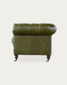 Fenris Leather Chesterfield Chair - Lounge Chairs - Hello Norden
