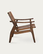 Vendela Leather Accent Chair - Lounge Chairs - Hello Norden
