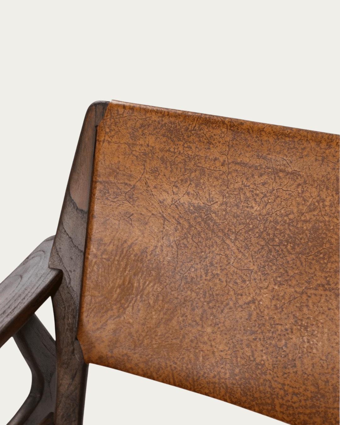 Vendela Leather Accent Chair - Lounge Chairs - Hello Norden
