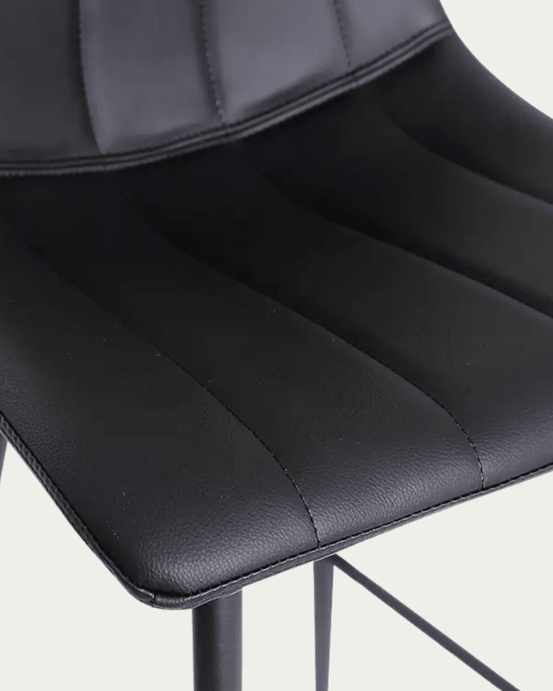 Valdemar Leather Bar Stools (Set of 2) - Bar & Counter Stools - Hello Norden