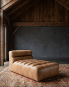 Rainor Leather Chaise - Lounge Chairs - Hello Norden