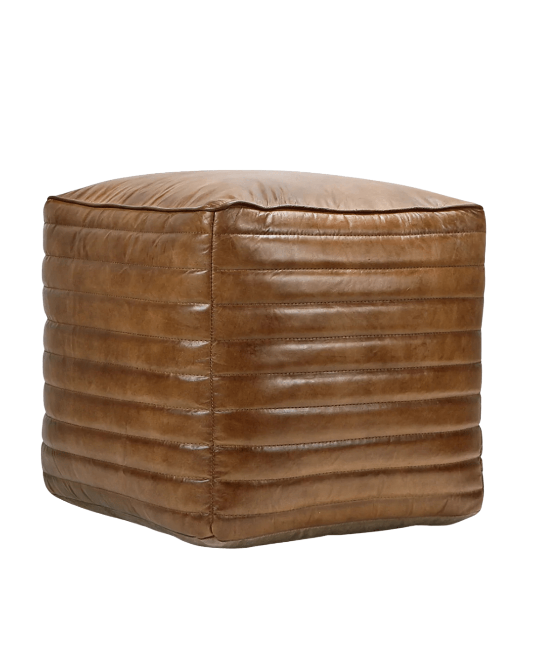 Leather Ottoman (Multiple Options) - Ottomans - Hello Norden