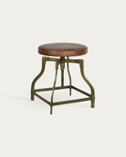 Geir Brass Stool - Stools & Benches - Hello Norden