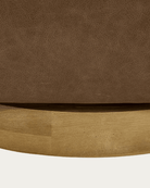Eeva Leather Swivel Chair - Lounge Chairs - Hello Norden