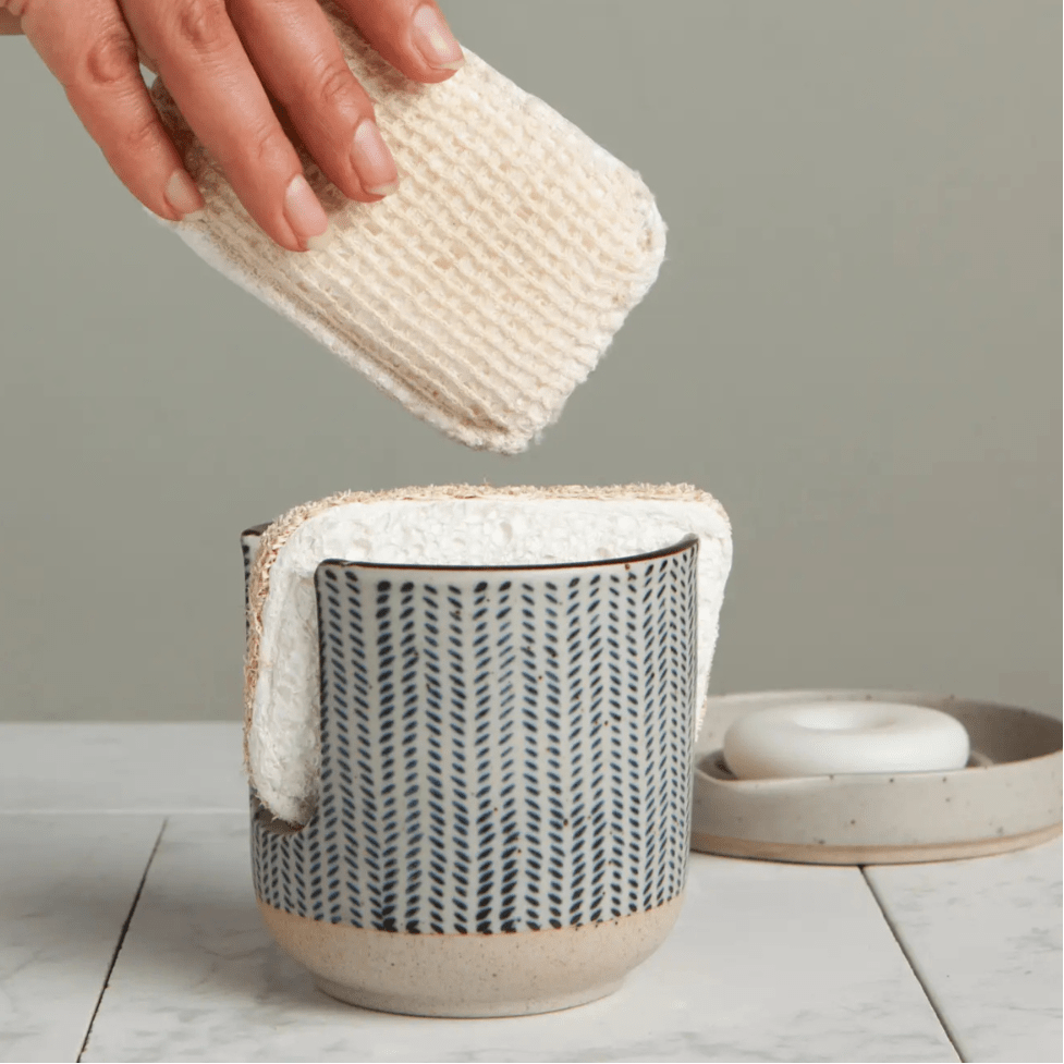 Lilje Herringbone Sponge Holder - Sponge Holder - Hello Norden