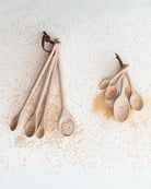 Lina Wooden Measuring Spoon Set - Measuring Spoons - Hello Norden