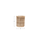 Liv Hand Woven Wicker Basket - Baskets & Storage - Hello Norden