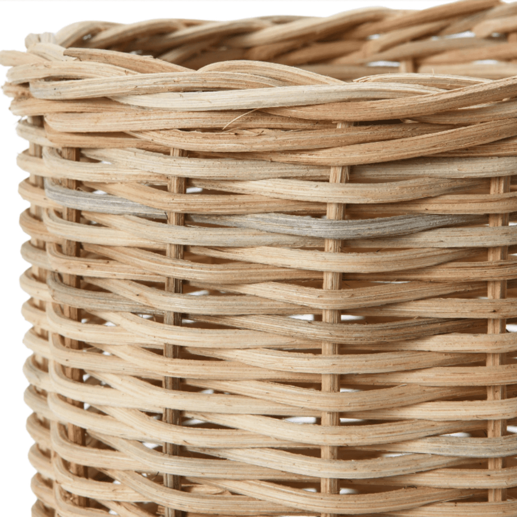 Liv Hand Woven Wicker Basket - Baskets & Storage - Hello Norden