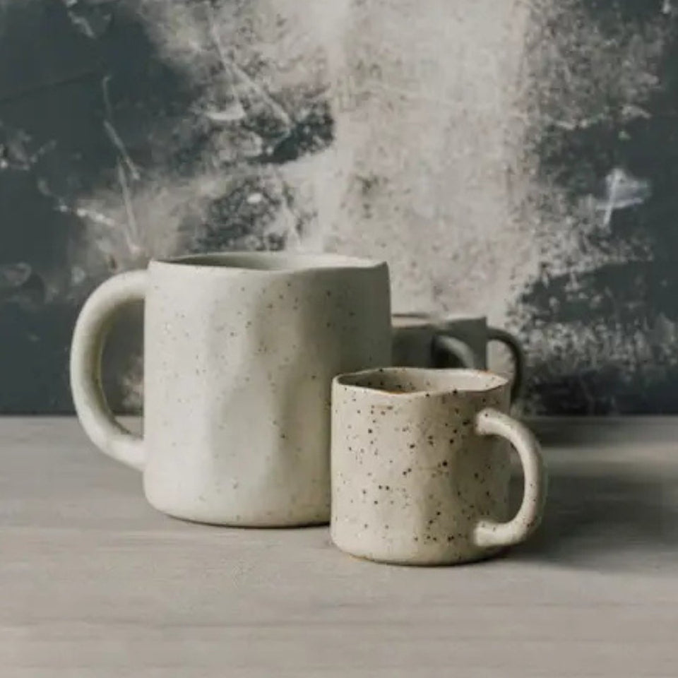 Kara Speckled Stoneware Mug