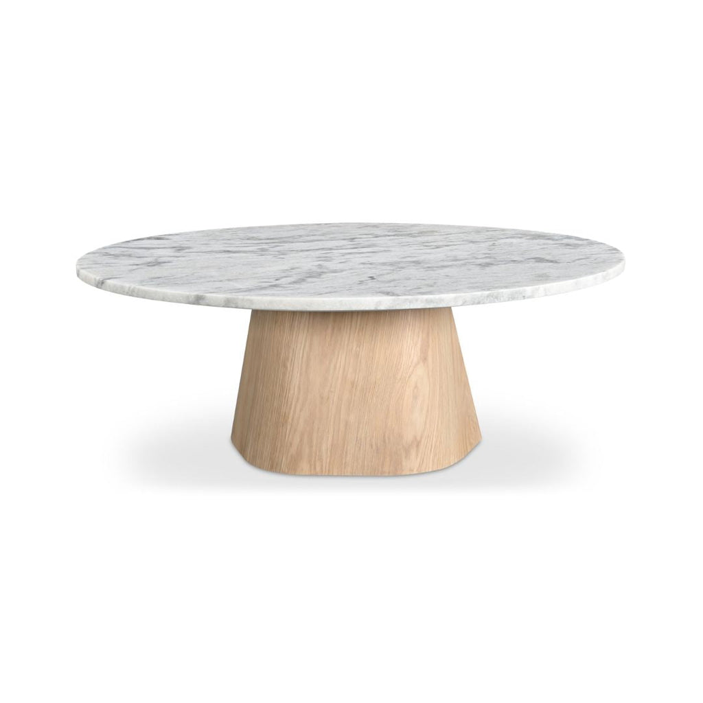 Lynnea marble and wood coffee table - Coffee Tables - Hello Norden
