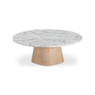 Lynnea marble and wood coffee table - Coffee Tables - Hello Norden