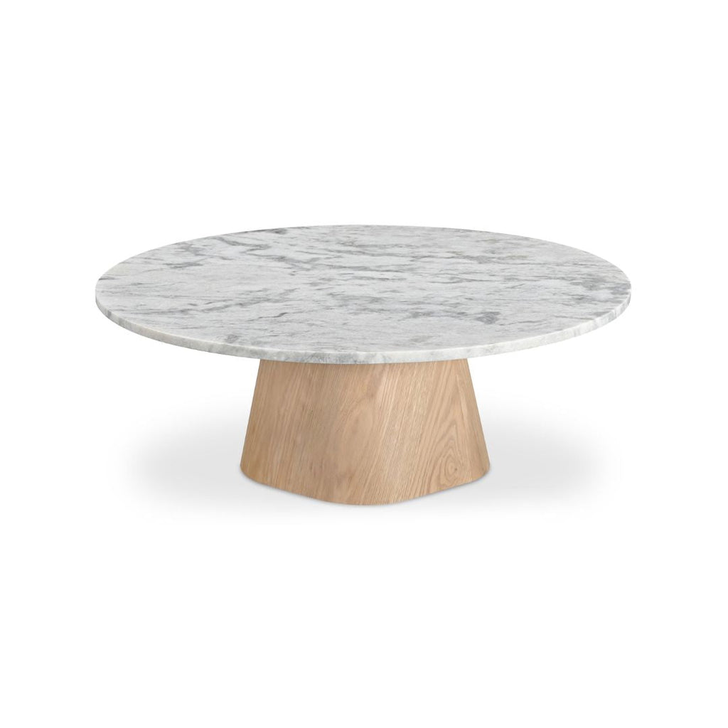 Lynnea marble and wood coffee table - Coffee Tables - Hello Norden