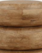 living room furniture modern mountain mango wood side table Hello Norden - Magnhild Side Table, detail view