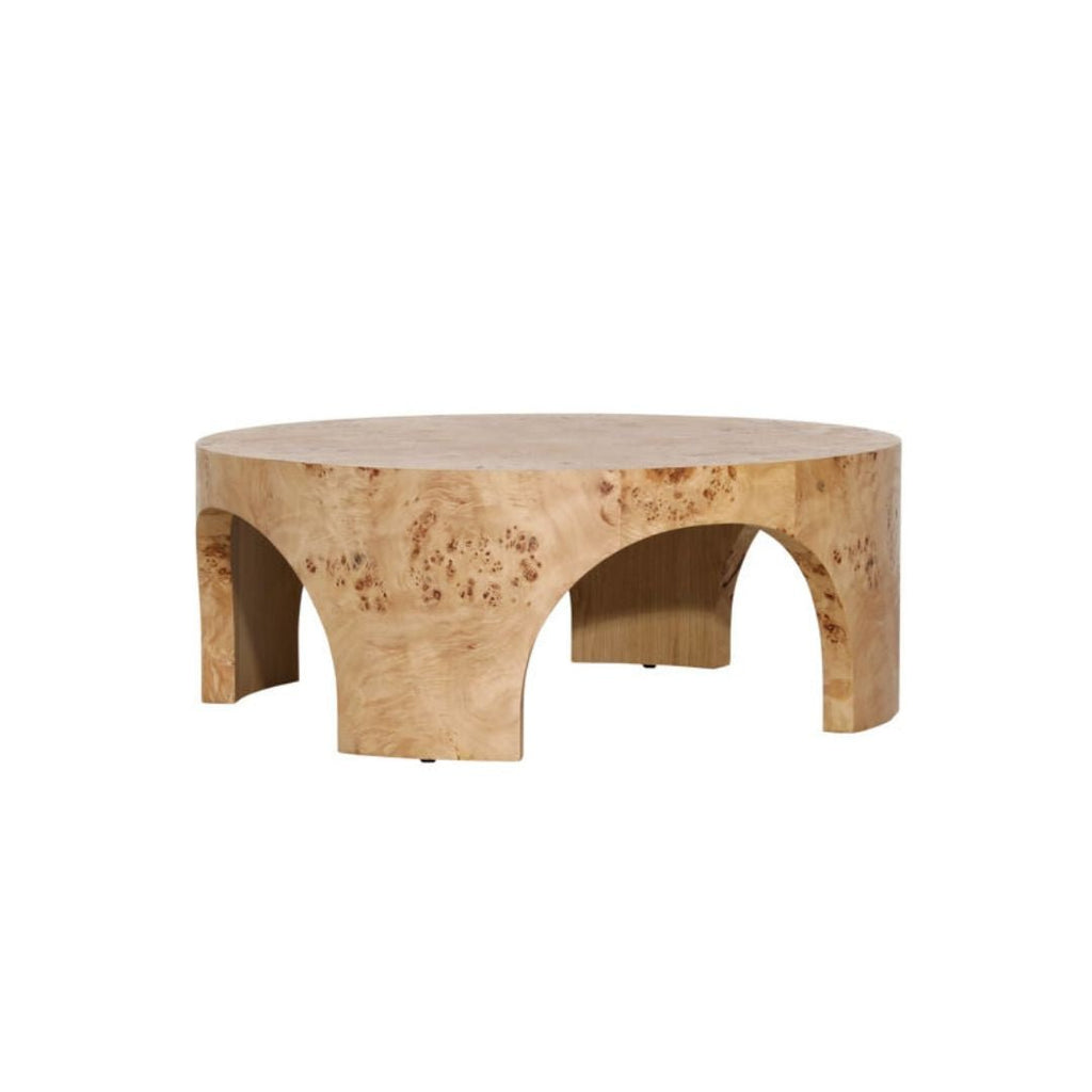 Maja Burl Wood Coffee Table - Coffee Tables - Hello Norden