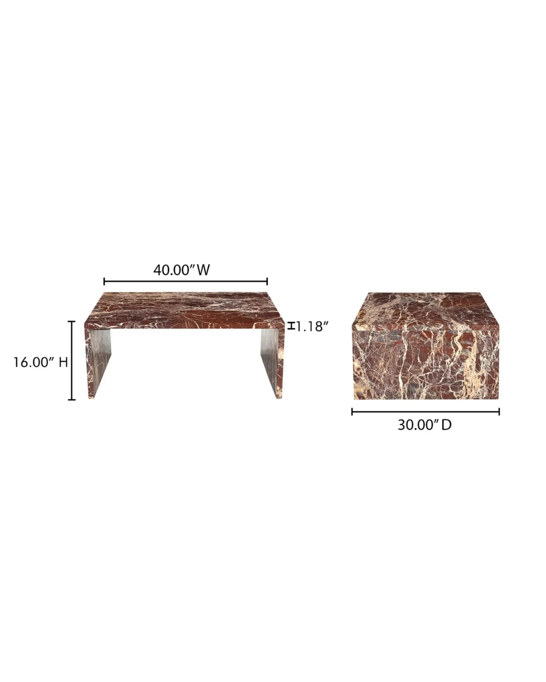 Clara Marble Coffee Table - Coffee Tables - Hello Norden