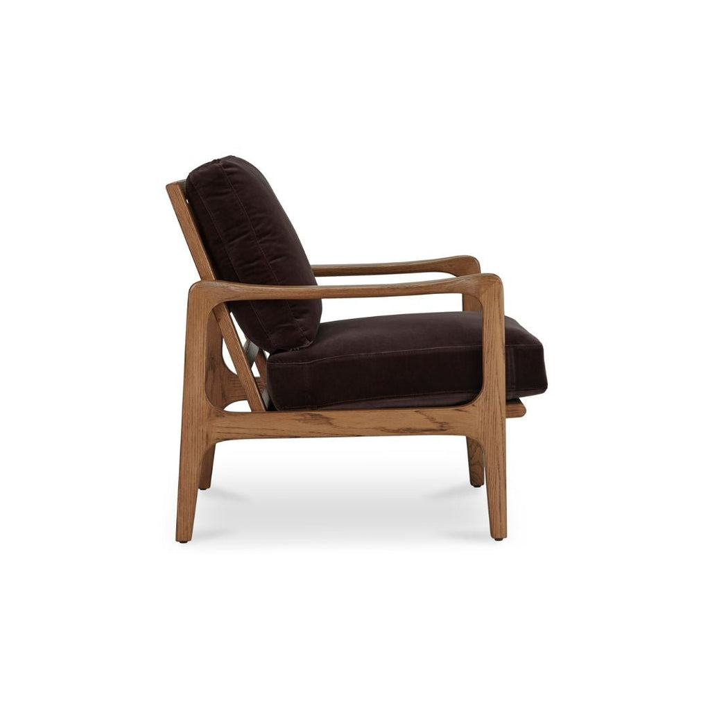 Mariel Oak Accent Chair - Arm Chairs, Recliners & Sleeper Chairs - Hello Norden