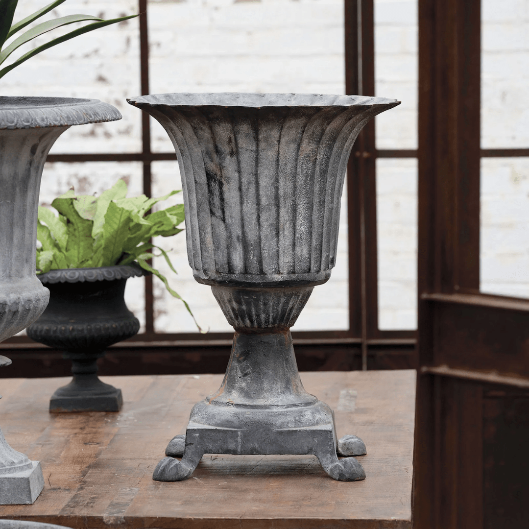 urn plant pots Maynard Cast Iron Urn Planter