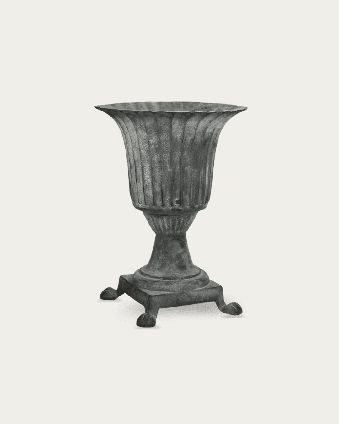 Maynard Cast Iron Urn Planter - Planters & Pots - Hello Norden