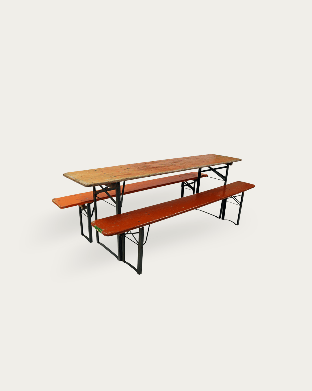 Melker Vintage Beer Garden Picnic Table - Tables - Hello Norden