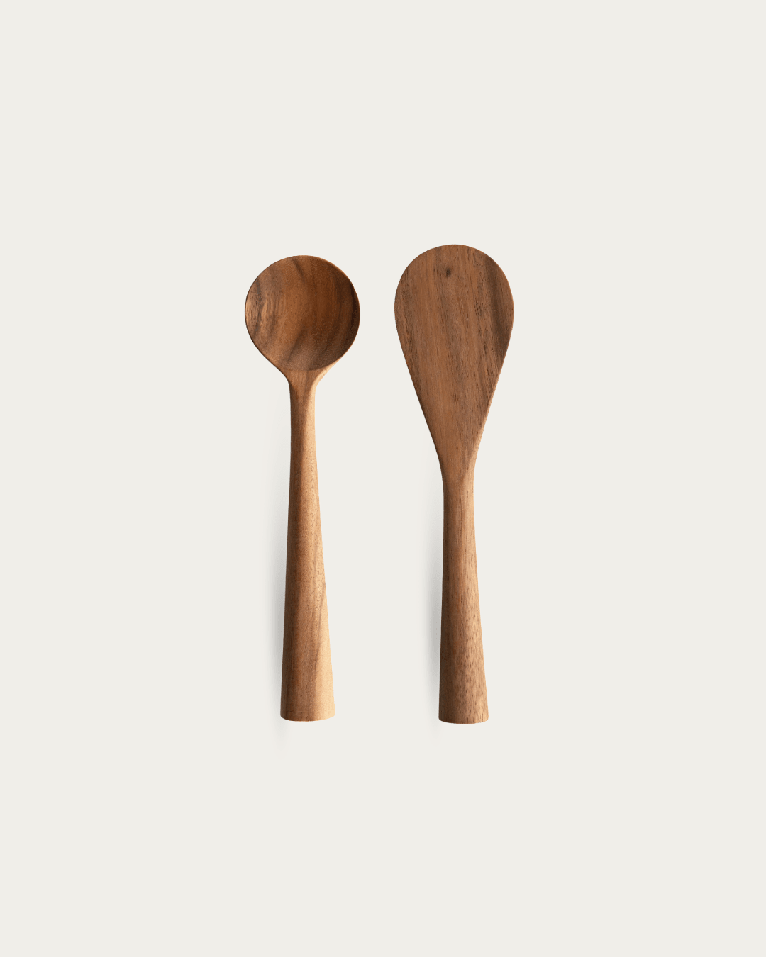 Milla Wooden Standing Spoon and Spatula - Spoon - Hello Norden