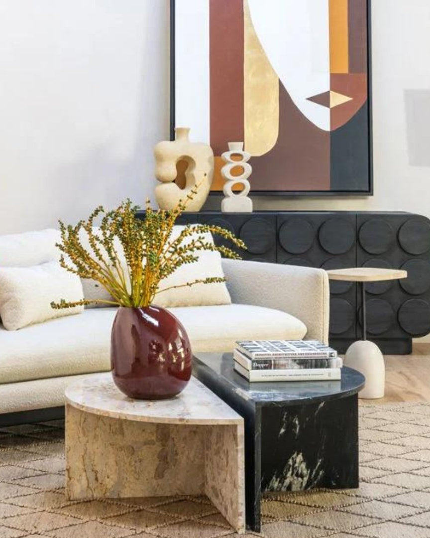 Luna Marble Coffee Table - Coffee Tables - Hello Norden