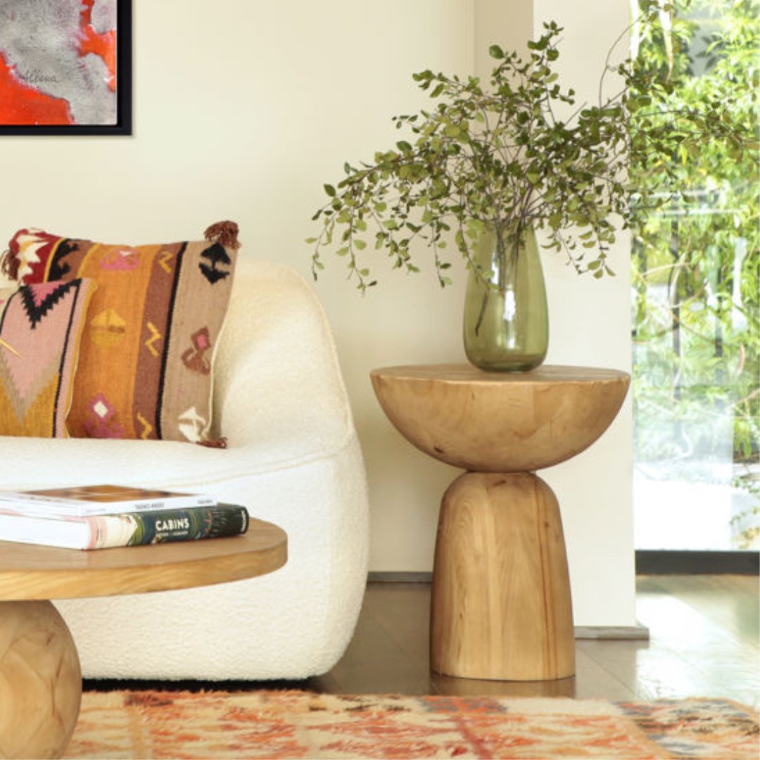 Lovisa Side Table - Reclaimed Wood Furniture - Hello Norden