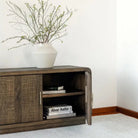 Broder Pine Wood Media Cabinet - Cabinets & Storage - Hello Norden