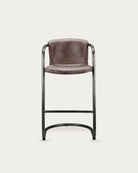 Victor Leather Bar Stools (Set of 2) - Bar & Counter Stools - Hello Norden