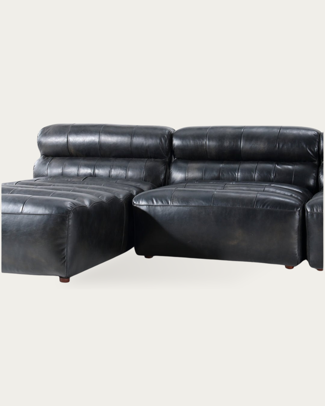 Rainor Leather Sectional - Sofas & Sectionals - Hello Norden