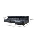 Rainor Leather Sectional - Sofas & Sectionals - Hello Norden