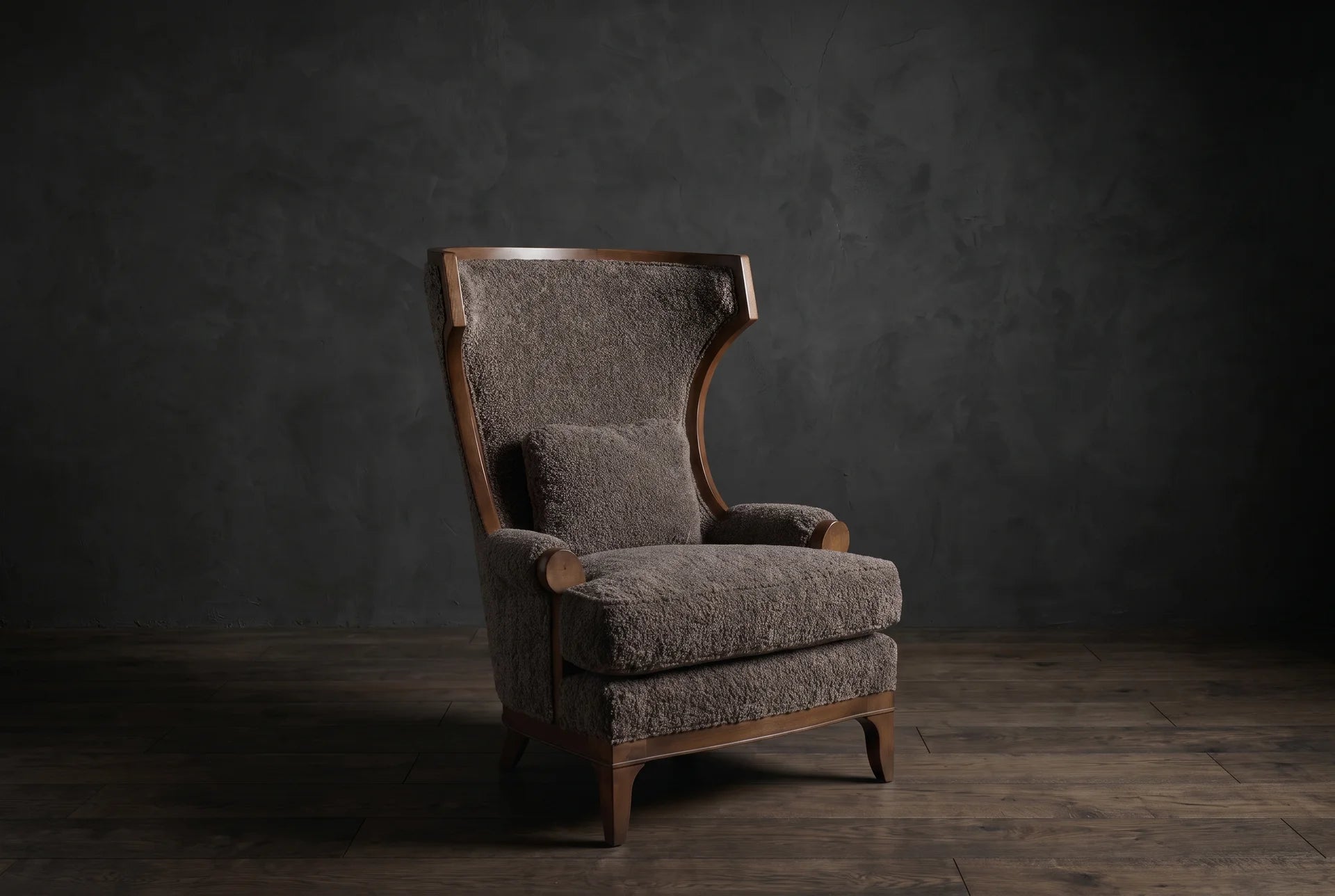 Made to order furniture wingback chair
