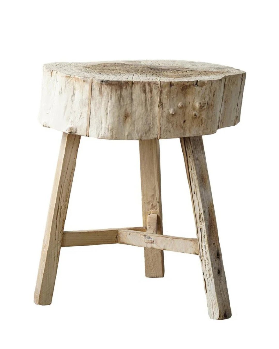 Nellie Rustic Side Table - Side Table - Hello Norden