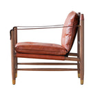Njala Leather Lounge Chair - Arm Chairs - Hello Norden