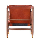 Njala Leather Lounge Chair - Arm Chairs - Hello Norden