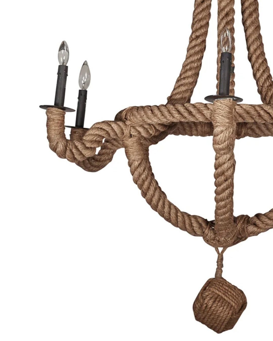 Noora Rope Chandelier - Chandelier - Hello Norden
