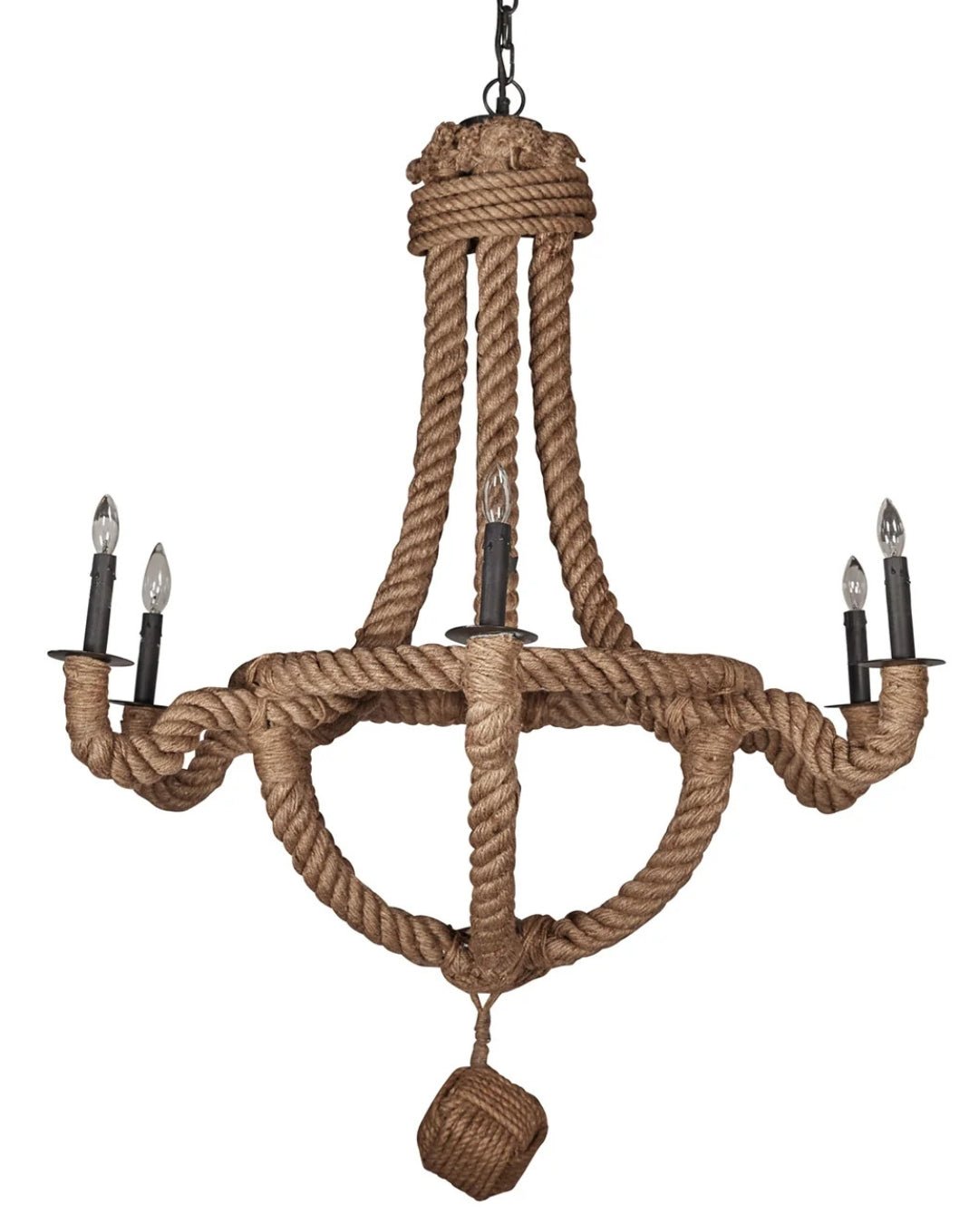Noora Rope Chandelier - Chandelier - Hello Norden