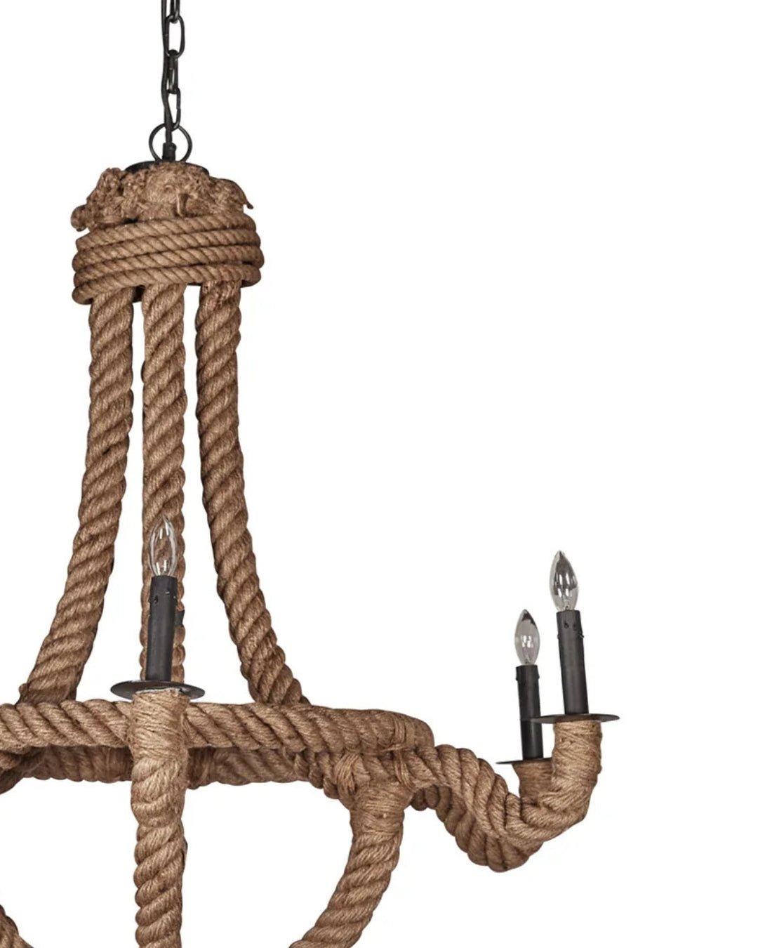 Noora Rope Chandelier - Chandelier - Hello Norden