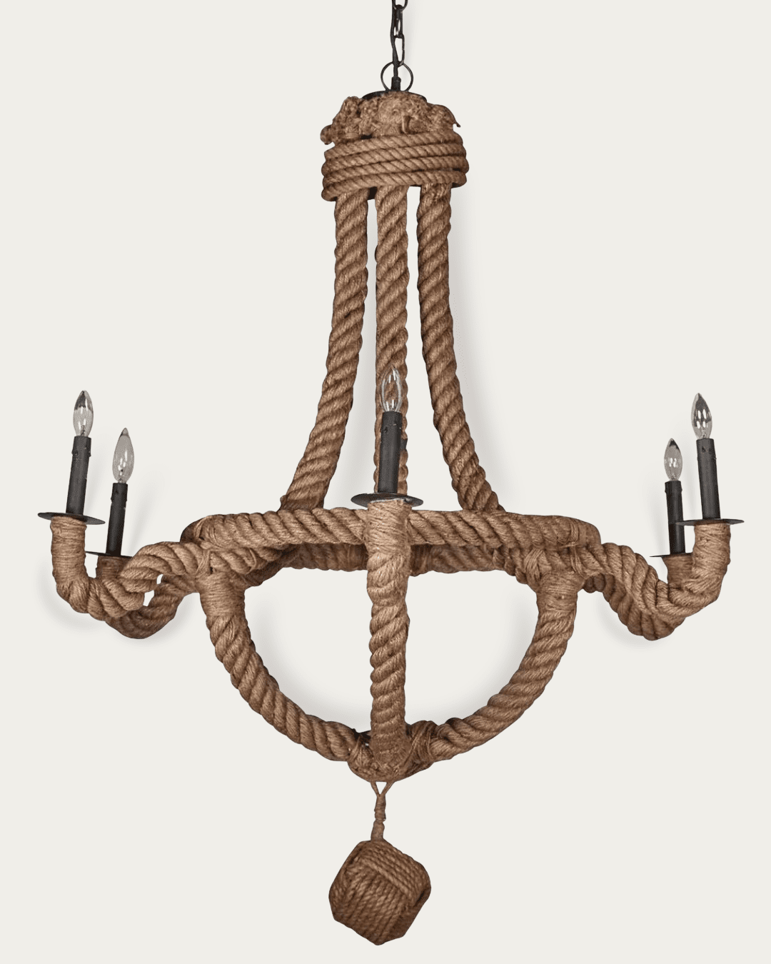 Noora Rope Chandelier - Chandelier - Hello Norden