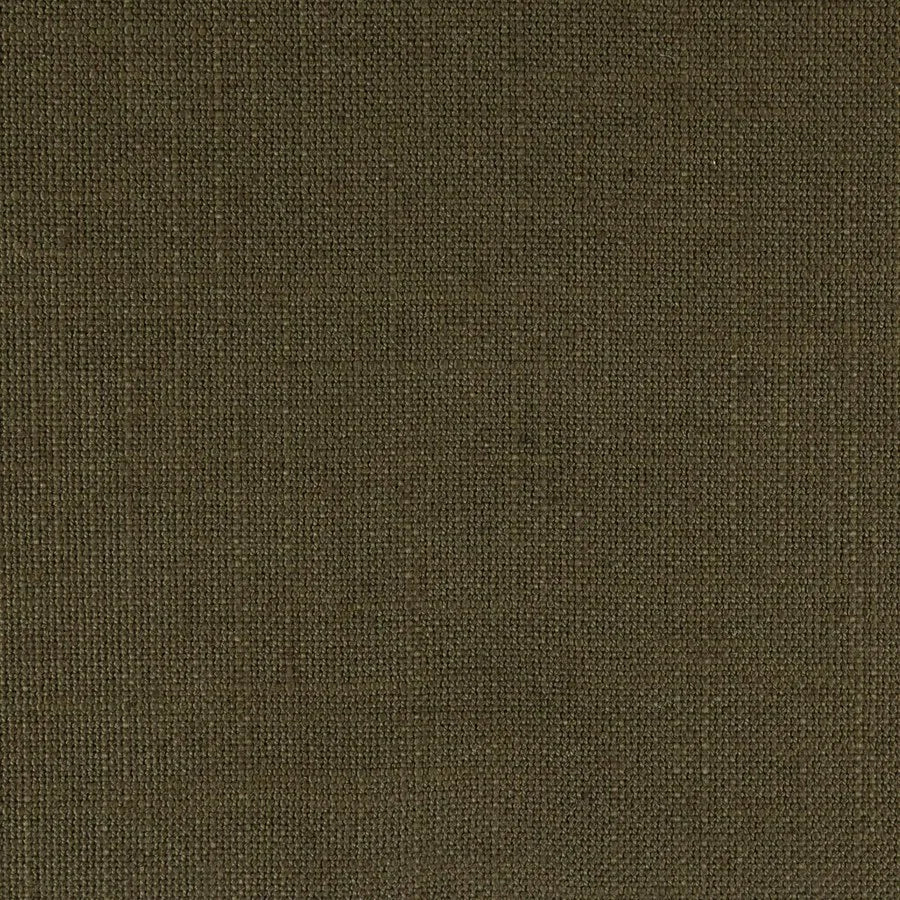 Olive Linen Eco-Performance Linen fabric swatch