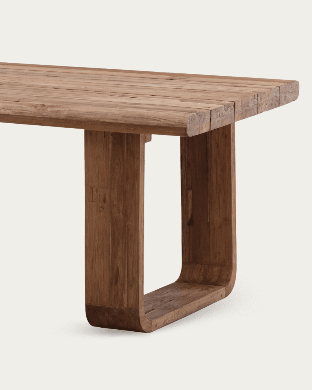 Hallfrid Outdoor Dining Table - Reclaimed Wood Furniture - Hello Norden