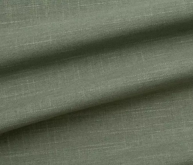 Palmer Jade Eco-Performance Linen fabric swatch
