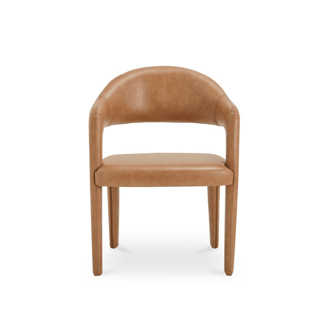 Peder Leather Dining Chair - Dining Chairs - Hello Norden