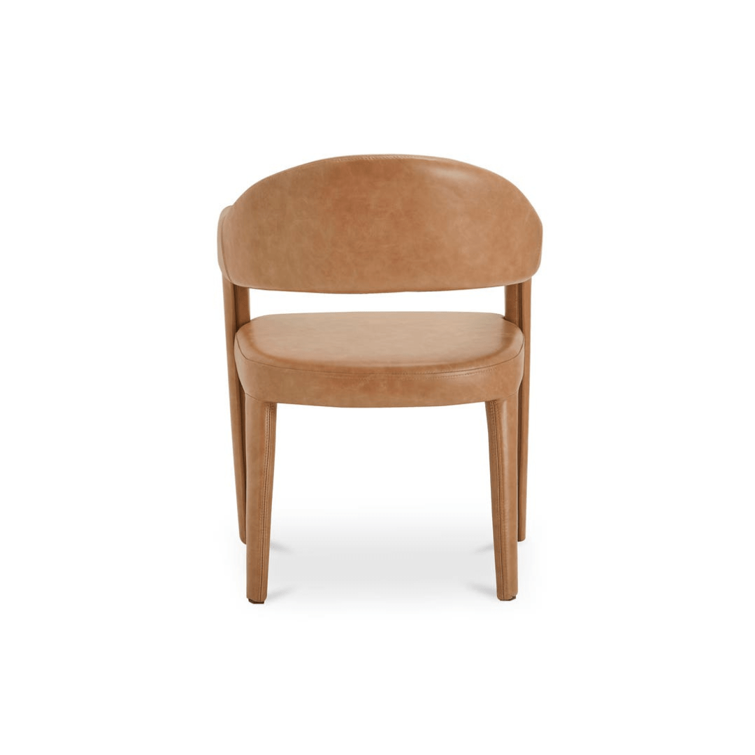 Peder Leather Dining Chair - Dining Chairs - Hello Norden