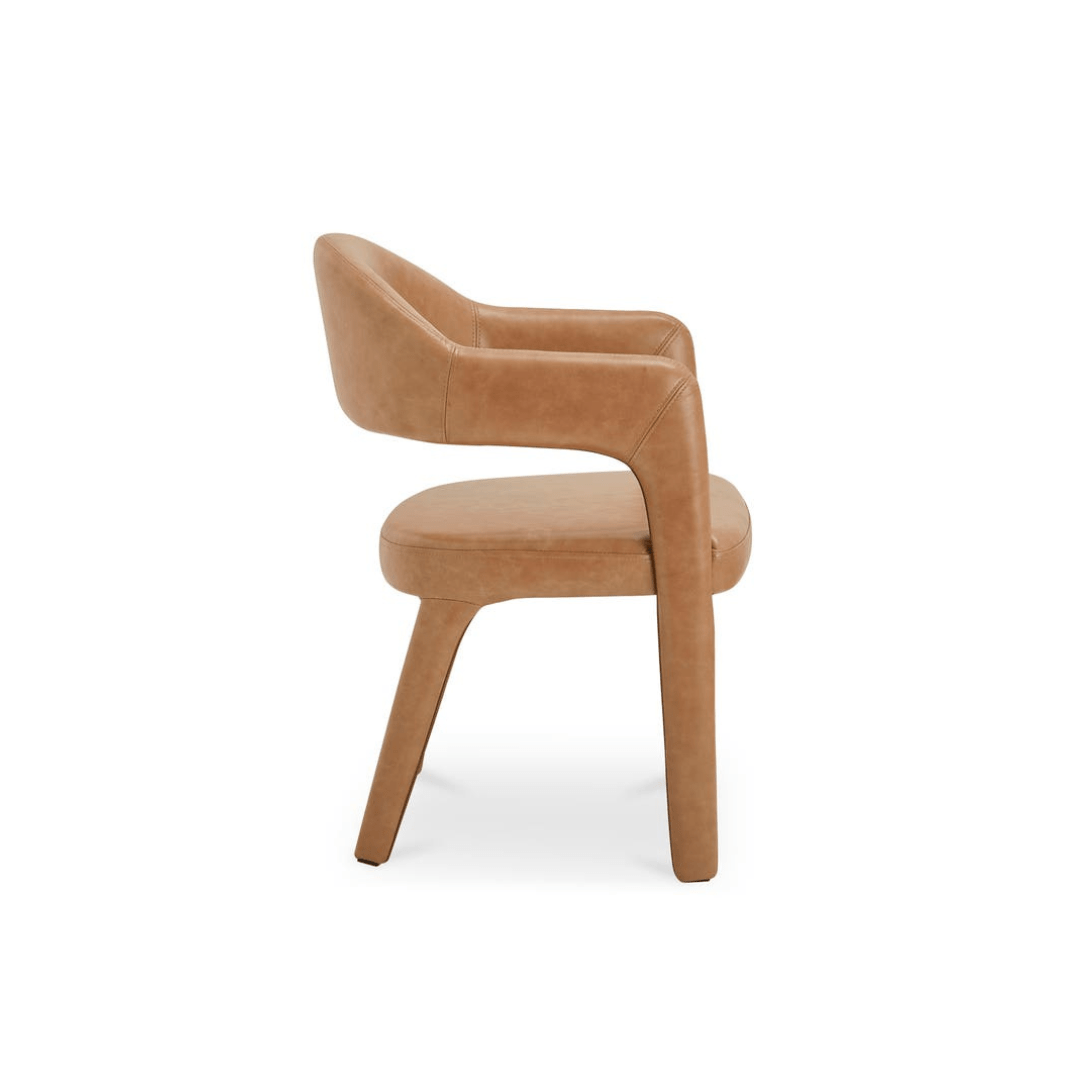 Peder Leather Dining Chair - Dining Chairs - Hello Norden